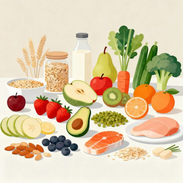 Cibi nutrienti per una dieta bilanciata